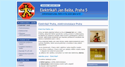 Desktop Screenshot of elektrikari-basta.cz